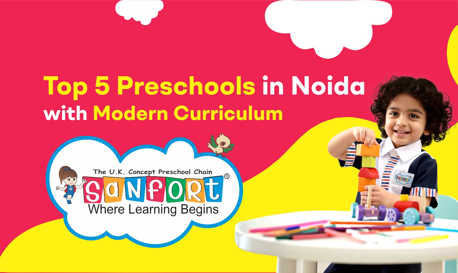 Top 5 Preschools in Noida