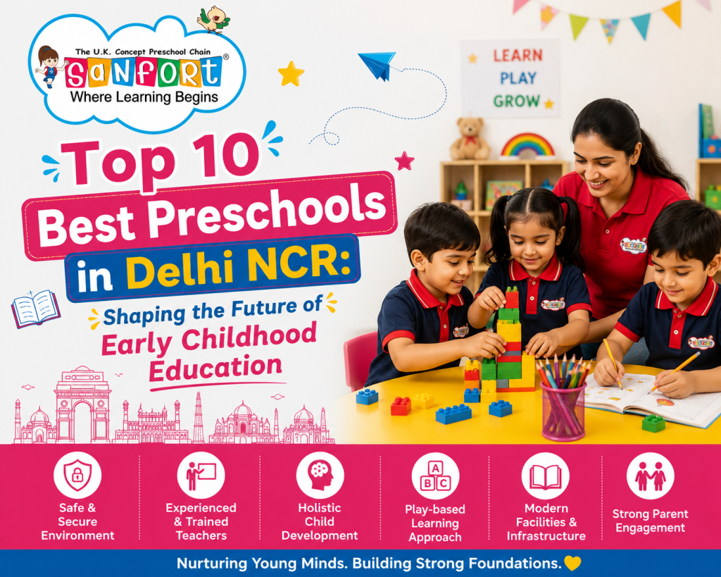 Top 10 Best Preschools in Delhi NCR