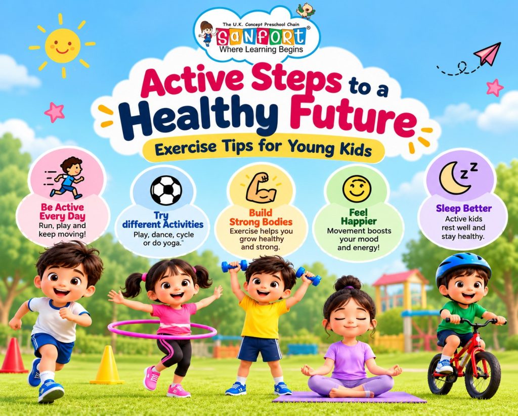 Active Steps to a Healthy Future: Exercise Tips for Young Kids